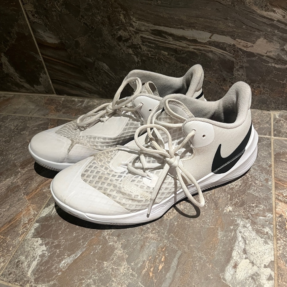 Nike White and Black Athletic Shoes